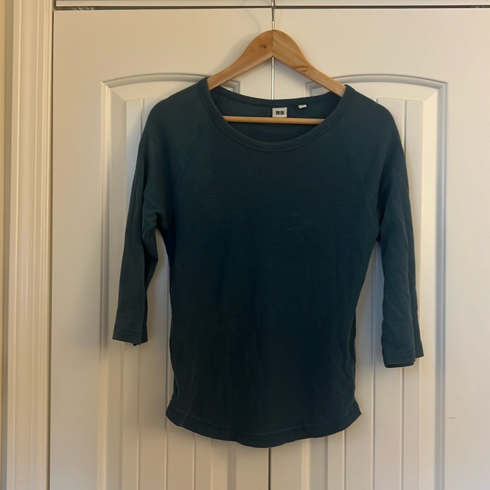 Forest green thermal top